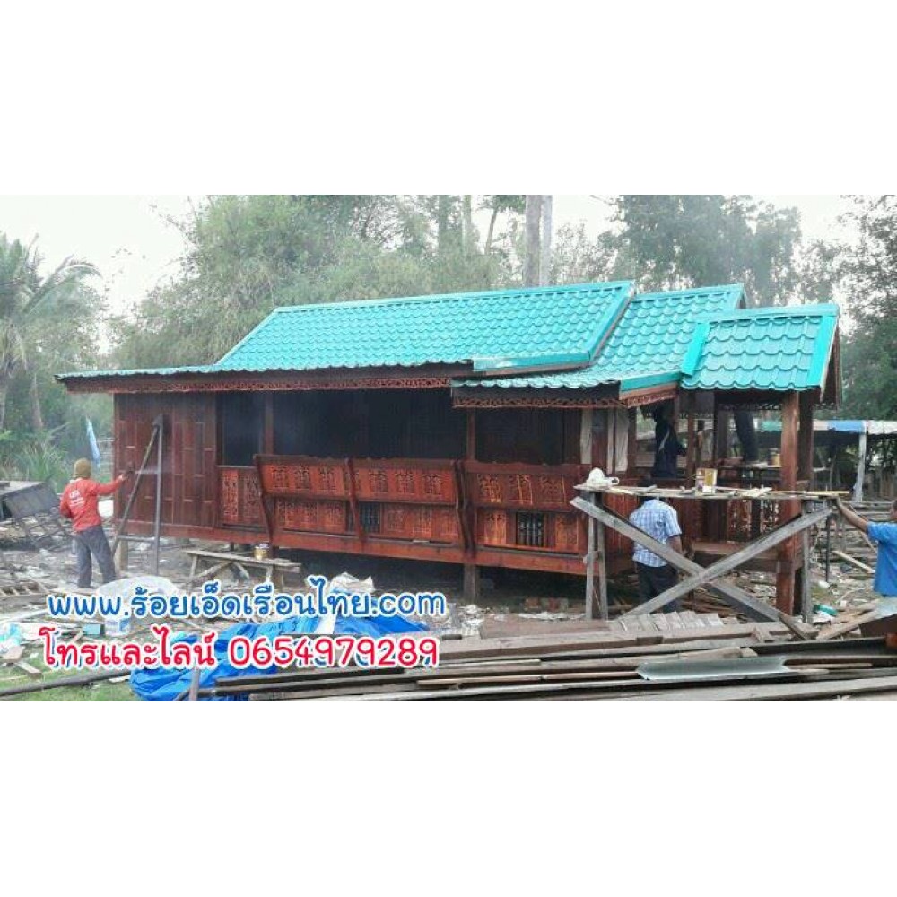 บ้านระเบียงข้างแบบที่25 ขนาด5.5×7.5 บ้านระเบียงข้างแบบที่25 ขนาด5.5×7.5
